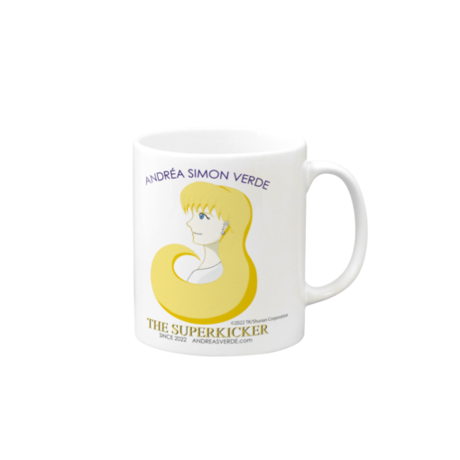 マグカップ（アンドレーア・シンボルマーク白）